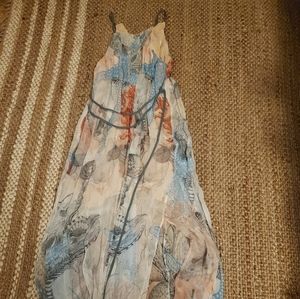 Anthropolgie marine life Maxi dress